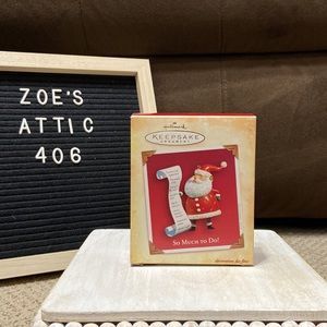 Hallmark SO MUCH TO DO Ornament